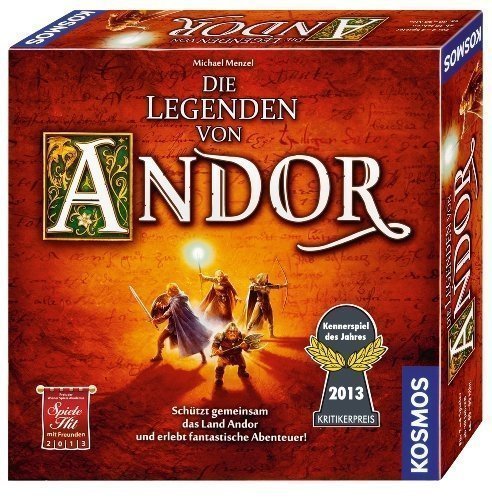 KOSMOS - Die Legenden von Andor, Kennerspiel des Jahres 2013