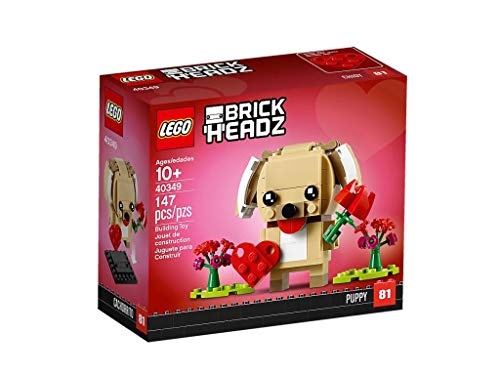 LEGO Brickheadz Valentinstag Welpe
