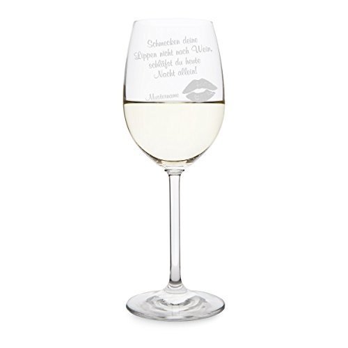 Leonardo Weißweinglas mit Gravur