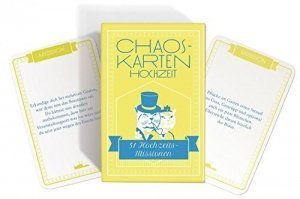 Chaoskarten Hochzeitsspiel