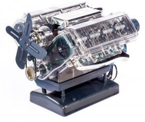 Das Franzis Lernpaket V8 Motor