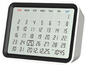 Date Ewiger Kalender (Schwarz/Weiß)