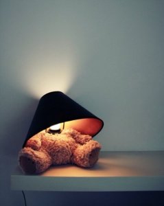 Die Teddybär-Lampe für das Schlafzimmer
