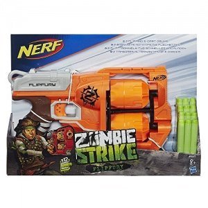 Hasbro Nerf A9603EU4 - Zombie Strike FlipFury, Spielzeugblaster