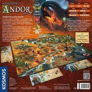 KOSMOS - Die Legenden von Andor, Kennerspiel des Jahres 2013
