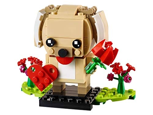 LEGO Brickheadz Valentinstag Welpe
