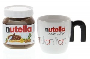 Nutella World Tasse Becher Geschenk-Set