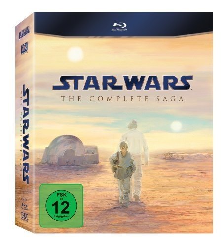 Star Wars: The Complete Saga I-VI 9 Blu-rays