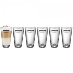 WMF Latte Macchiato Set, 6 Gläser inkl. 6 Löffel