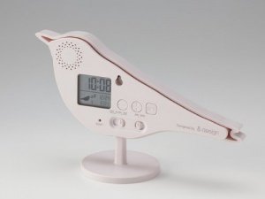 Bird Alarm Clock, weiß
