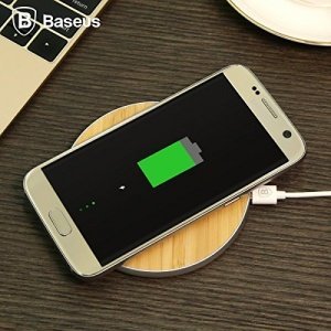 IVSO® Wireless Charger Inductive Charger Qi Wireless Charger for Samsung Galaxy S6 S7 S7 Edge/Ed