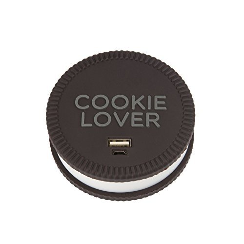 Cookie Plätzchen Emoji-Powerbank, UBMSA 5200mAh Externes Ladegeraet im Cookie Plätzchen-Design in 
