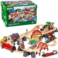 Brio World Straßen & Schienen Set Deluxe