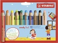 Stabilo – „woody 3-in-1“ 10 Multitalent-Stifte