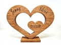 CNC_Werkstatt Holz Herz mit Gravur