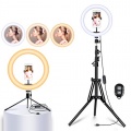 Ringlicht mit Stativ