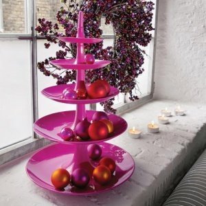° BIG BABELL 5 stufige Etagere, pink