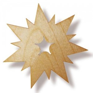 . BOOMSTEEG Baumschmuck STERN