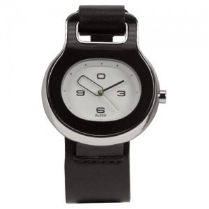 _ BUCKLE Armbanduhr SCHWARZ