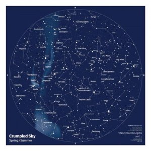 * CRUMPLED SKY spring/summer Sternkarte 