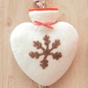 ° HOT HEART Wärmflasche "EISKRISTALL"