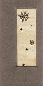 .KARTEN-ZEICHEN Grußkarte Motiv SCHNEEFL