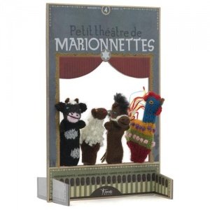 * MARIONNETTES Fingerpuppen-Theater FARM