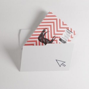 * NEUER ORDNER mini, WEISS Brief- / Zett