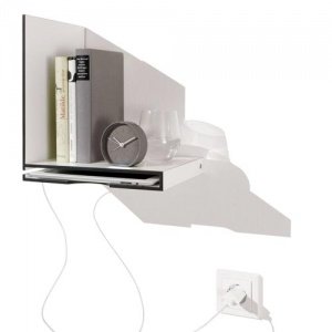 * PADNEST Mini-Wandregal mit Tablet-Fach