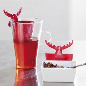 ° RED NOSE TEA Rudolf Teesieb-Geschenkse