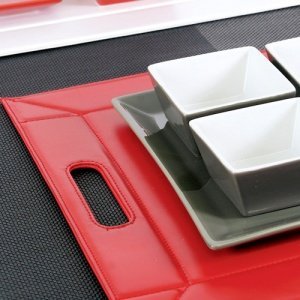 * SMART SET Tisch-Set / Tablett ROT