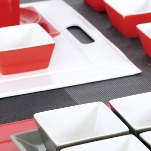 * SMART SET Tisch-Set / Tablett WEISS