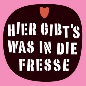 _ SPRÜCHEKLOPFER Magnet-Sticker - FRESSE