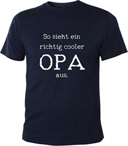  T-Shirt So Sieht ein Richtig Cooler Opa