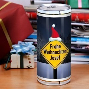 1 Liter Bierdose *Winterlandschaft mit V