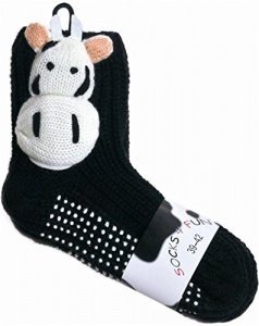 1 Paar Homesocks mit ABS Kühe