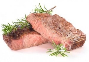 1 Stück Rinderkotelett ca. 1 Kg