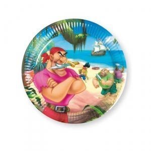 10 Pappteller *Disney Pirates* (23cm)