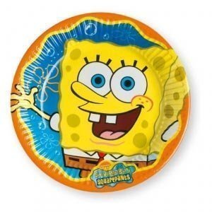 10 Pappteller *Spongebob Schwammkopf* (2