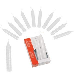 10 kleine Geburtstags-Kerzen mit Lebensl