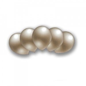 100 Metallic-Ballons, 90 cm, silber