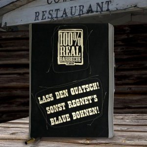 100% REAL BBQ BBQ-Rezeptbuch / Gästebuch