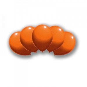 100 Rundballons, 75 cm, orange