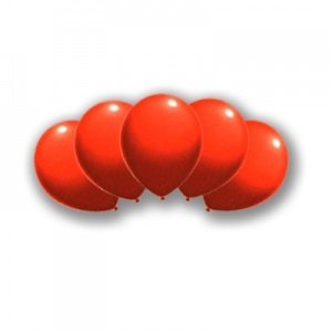 100 Rundballons, 75 cm, rot
