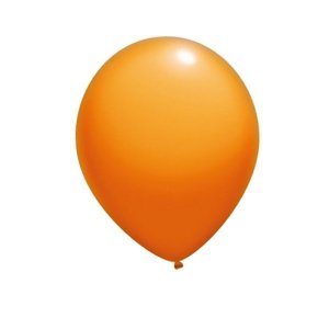 100 Rundballons, 90cm, orange