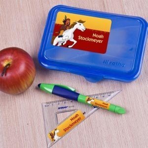 100 teiliges Sticker-Set *Indianerjunge*