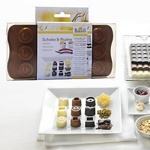 15er Schokoladen- und Pralinen-Form ´Tof