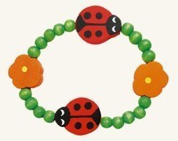 2 Armbänder "Marienkäfer" für Kinder