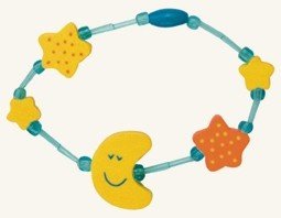 2 Armbänder "Mond" für Kinder mit Mond u