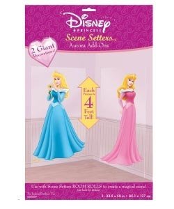 2 Dekofolien *Aurora- Dornröschen*